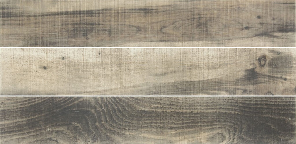 Ember Scorch Wood Effect Porcelain Tile Variation