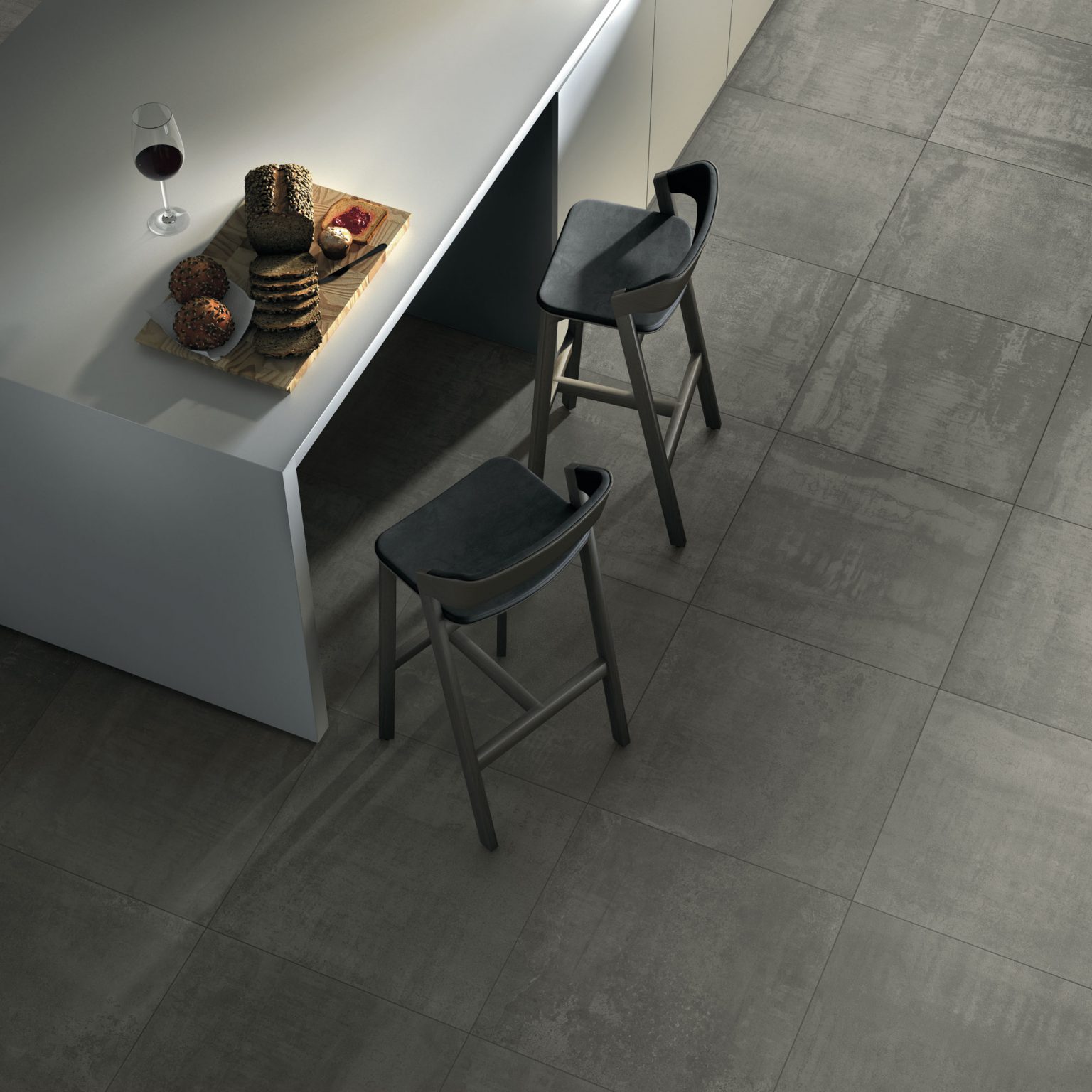 Metal Art Taupe Room Setting