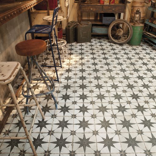 Theta Black Room Vintage Setting