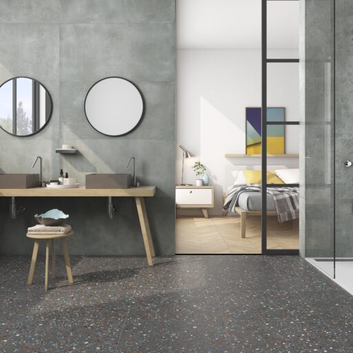 Alternative view of Gobi Terrazzo Nero