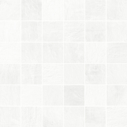 Matching Mosaic - Factory White, Square 5x5