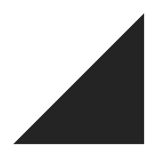 Victorian Black - Triangle 149x106x106