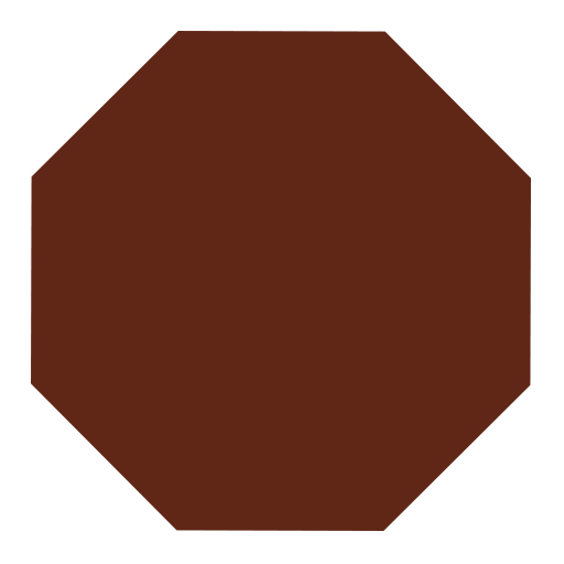 Victorian Red - Octagon 151x151