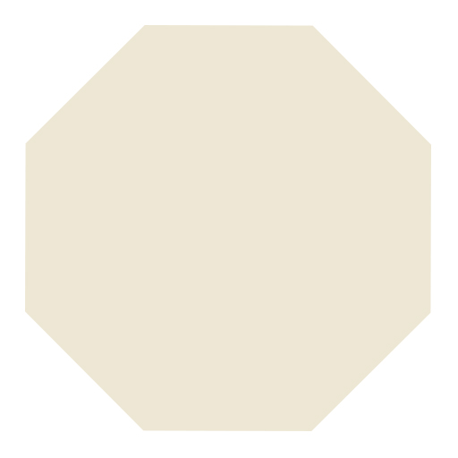 Victorian White - Octagon 106x106