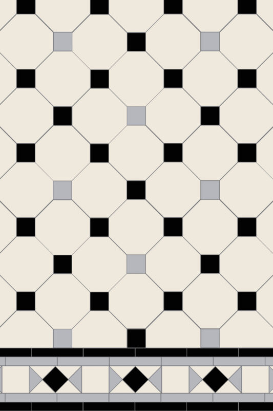 Victorian Nottingham 3 Colour