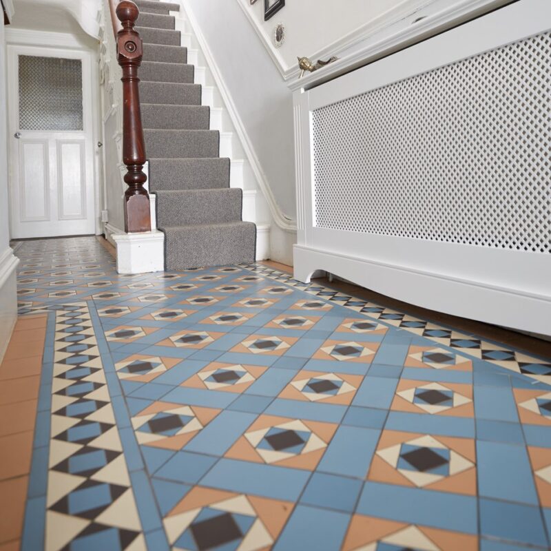 Victorian Floor CAD Design - Traditional Flooring - Studio Tiles