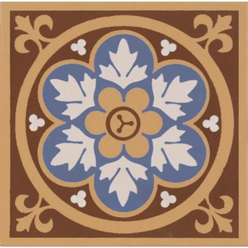 Victorian Blue - Livingstone Decor 106x106