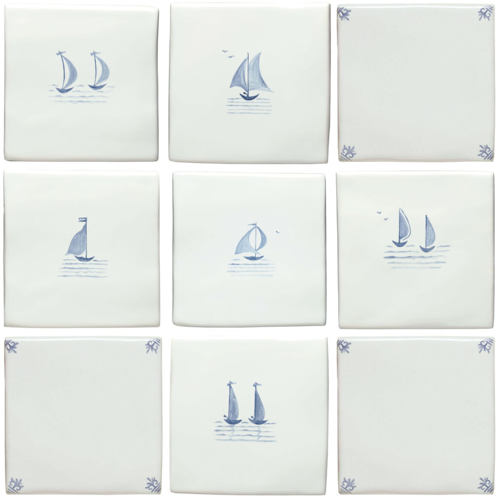 Classic English Delft Boats
