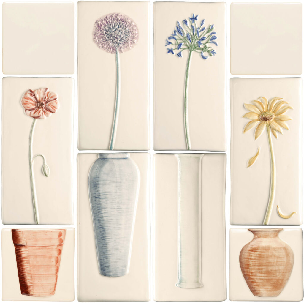 Classic Hand Painted Designer Flowers