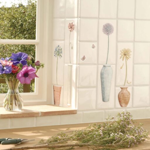 Alternative view of Classic Hand Painted Designer Flowers