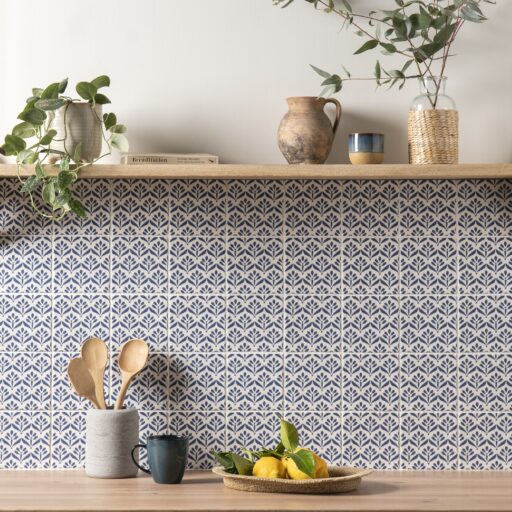 Alternative view of Décor Jacquard Indigo