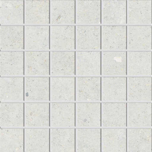 Matching Mosaic - Biophilic White, Square 5x5