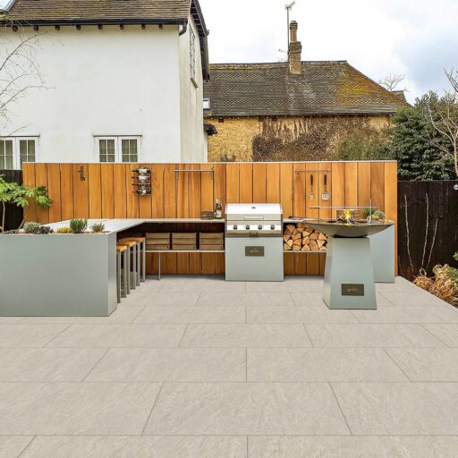 Alternative view of Quartz Paver Beige